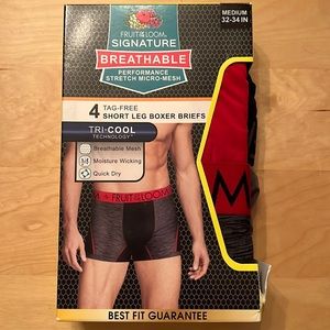 Mens Fruit of the Loom boxer briefs